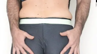 Bombshell Gigantic Ass mom Showing Off inside Tight Yogapants or Pants