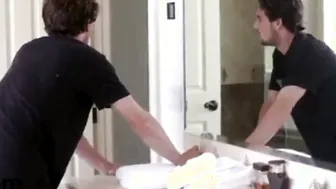 Hangovered son fucks his Goddess stepmom