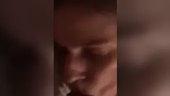 Fit Amateur Sucking Off Penis while Masturbating till Squirt Orgasm