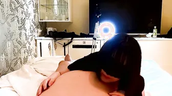 【個人撮影】エロいメイド服を着てご主人様にご奉仕。アソコもアナルも美味しくてベロベロなめ回されています。