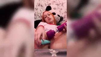 SashaSweet69 played with 2 sex toys at once