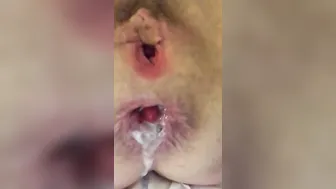 Thick Anal Cummed out of Bombshell Granny’s Booty