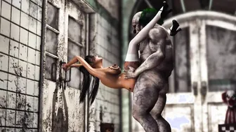 A Real Kinky bimbos has her first Anal Hard Fucked with an Evil Clown