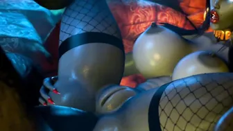 【MMD R-barely legal SEX DANCE】TASTY BIG TITTED ANAL SEX INSANE SATISFACTION 激しいセックス [MMD]