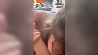 barely legal Year mature British Cutie give Long Fellatio and Swallows Cum from Gigantic White Dick into Irresistible Red Dress