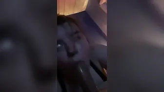 Submissive Hoe Blows Daddy’s Huge Cock