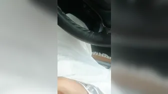 NEW VIRAL | just Boring inside Vehicle and Showing Off Twat | Angel Fowler