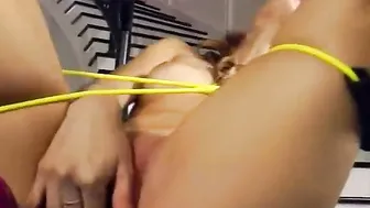 Valeria Rios' Sex Toy Adventure - Mouth Play & Pussy Exploration