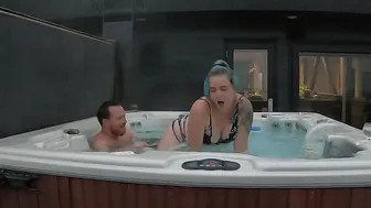 EATING MY HUSBANDS ASSHOLE FOR THE FIRST TIME INTO THE GODDESS BATH TUB