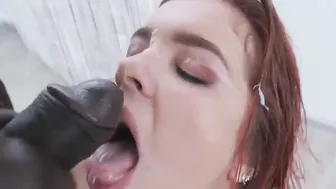 Renata Fox Vs four big black dick Nuts Deep Anal Gapes Facial ( Tony
