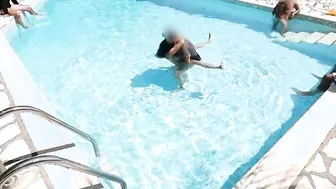 Perverse foreign Cum cocktail party Fucked me inside all holes