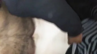 Italian Nympho Swallows big black dick Load