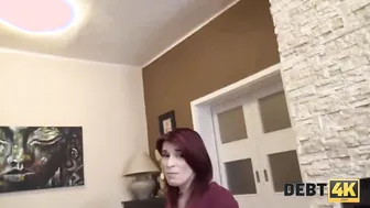 DEBT4k. Pregnant lady has sex to got cash for things