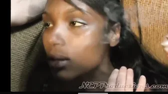 Black hooker gets Beauty cummed