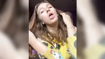 Good Cartoon Woman with Ahegao on her Face