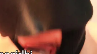 Throatpie Cum down her Throat - Goddess Hispanic Cheating Wifey
