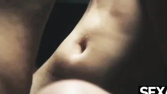 Bae blonde sexy bucks on her BFs boner into cowgirl
