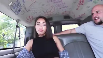 Random Guy porn video – Black 18 yo Aria Skye picked up and wrecked by big