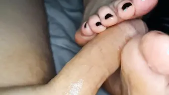 Cutie Turf Job inside African Leather Pants