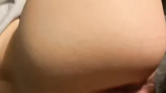 Jacking off and Cumming on my Small Tight Asshole