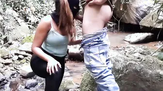 Falling on the stick and taking it into the booty at the