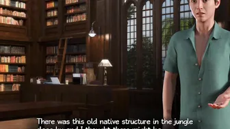 TREASURE OF NADIA 32 - ALBERT ARE BUSY ON LIBRARY AND DIANA RUN TO BEACH I GO TO RELAX WITH