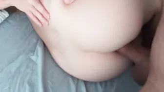 Juicy Butt Morning Closeup Fucked
