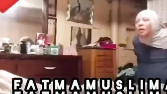 African bbw Muslim fiance banged by her african hubby