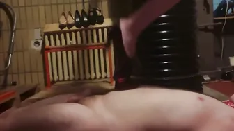 Trampling Bondage with HighHeels 