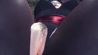 [RESIDENT EVIL] Ada Wong taking it Deep (3D ANIMATED 60 FPS)