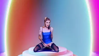 Neon Sex Toy Riding
