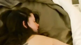 Lusty Hotwife Meets bbc Bull into his Hotel Room behind