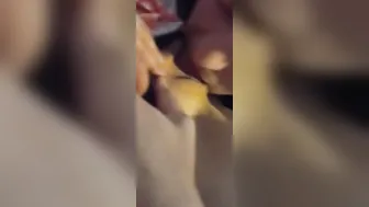 Beauty Hubby with Huge Penis Eats Wifes Tight Vagina