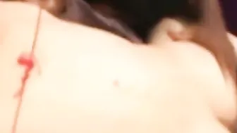 double penetration Anal Party with big black cock and White mom Feeling and doing