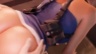 【MMD R-teenie SEX DANCE】INTENSE ANAL ROUGH SEX HUGE BUTT 甘い喜び [MMD]
