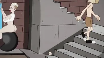 Complete porn video – Fuckerman Wrecking Nuts Complete