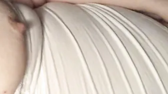 Amateur BBW Grandmother cougar Masturbates Solo with Toy TnD