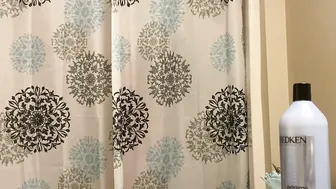 Babe Blonde 22 Year older Step Milf Taking A Shower after the Gym - Perfection???