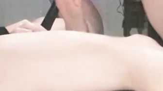 two Cumshots two Times we Lick Cum from Foot LCoF 6/10 Feetcouple69 Cum twice