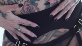 Big Boobed Tattooed Skank Lily Lane take it Deep