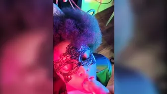 African Woman Gets Naked Plays w her Snatch Getting Spanked Blows Penis and Getting Anal by Kristopher Koffin