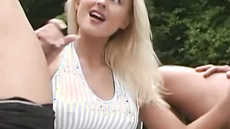 Heterosexual to Booty Boned Hot Blonde into a Homemade Yacht