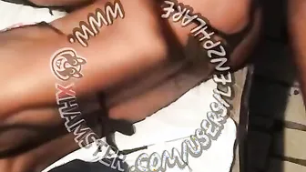 Hispanic dancer bitch inside the club gets banged sideways