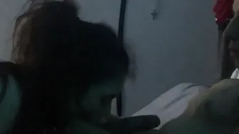 Boricua Sucking Off Mexican Cock