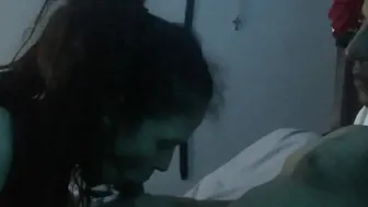 Boricua Sucking Off Mexican Cock