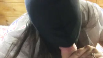 Masked cougar Loves to Suck