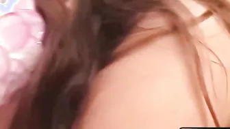 Shy married giving butt