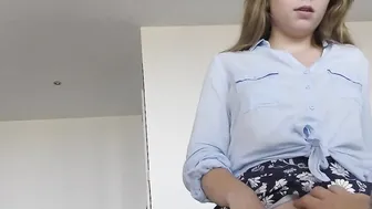 18 Yo Naked with Unshaved Vagina does Porn