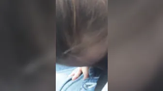 Road Fellatio inside Traffic