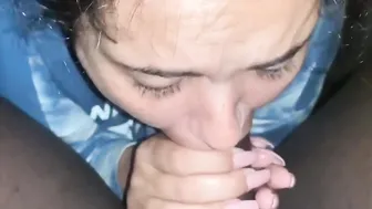 Huge Butt Hispanic Giving bbc a Oral Sex
